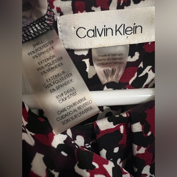 Calvin Klein Size Medium Sleeveless Blouse - Picture 2 of 4